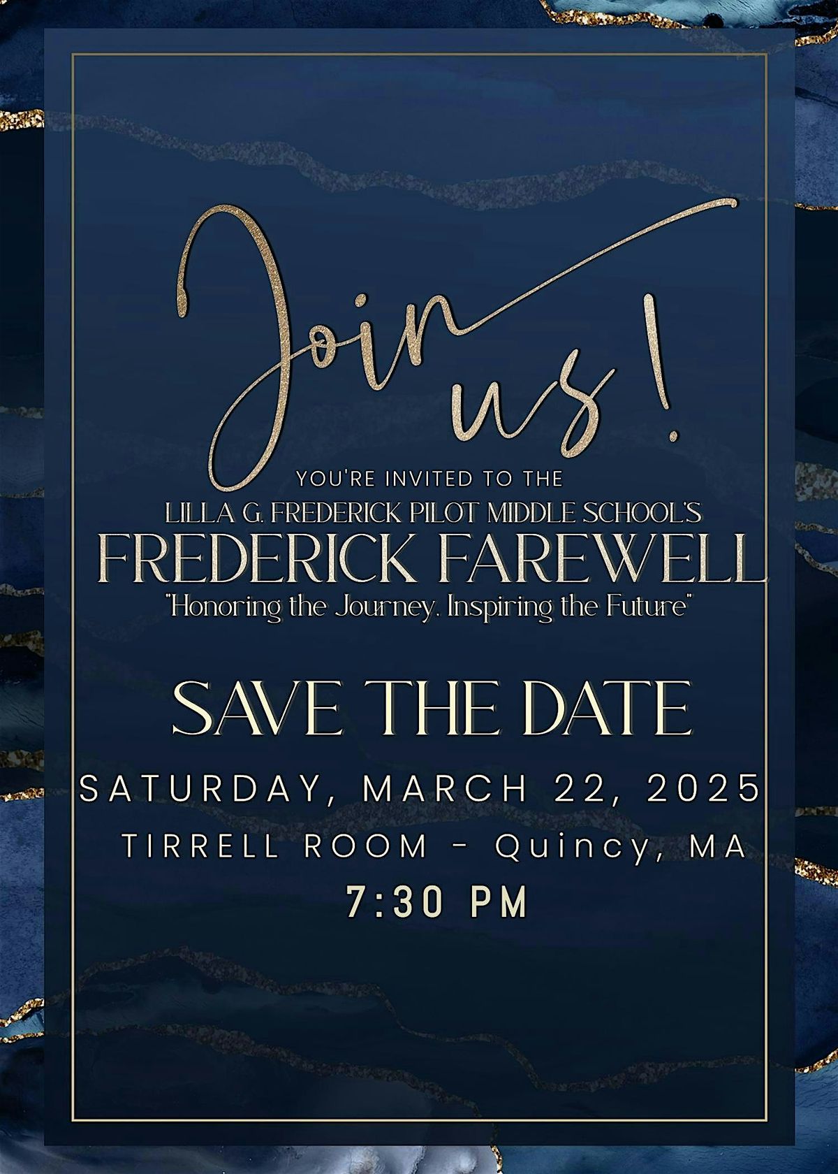 Lilla G. Frederick Pilot Middle School: Farewell Frederick Celebration