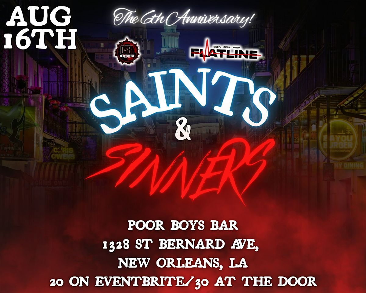 SAINTS & SINNERS