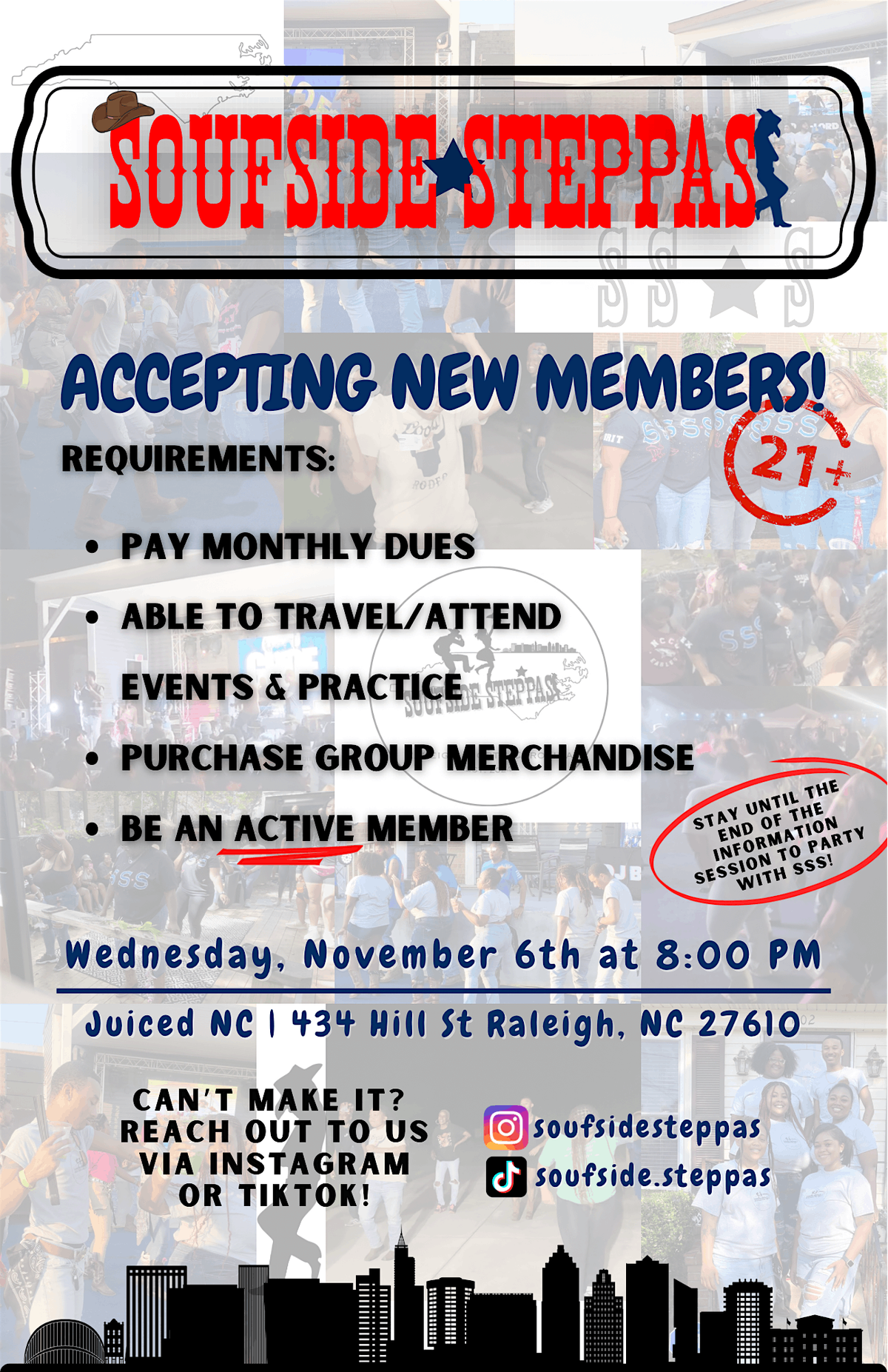 Soufside Steppas: New Member Interest Meeting