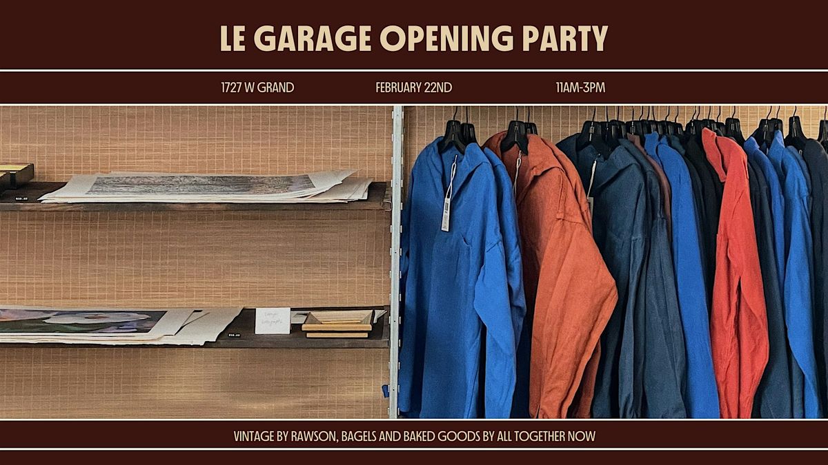 Le Garage by Rawson: Vintage Pop-Up