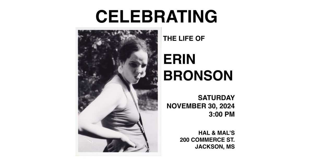 A Celebration of Life for Erin Bronson