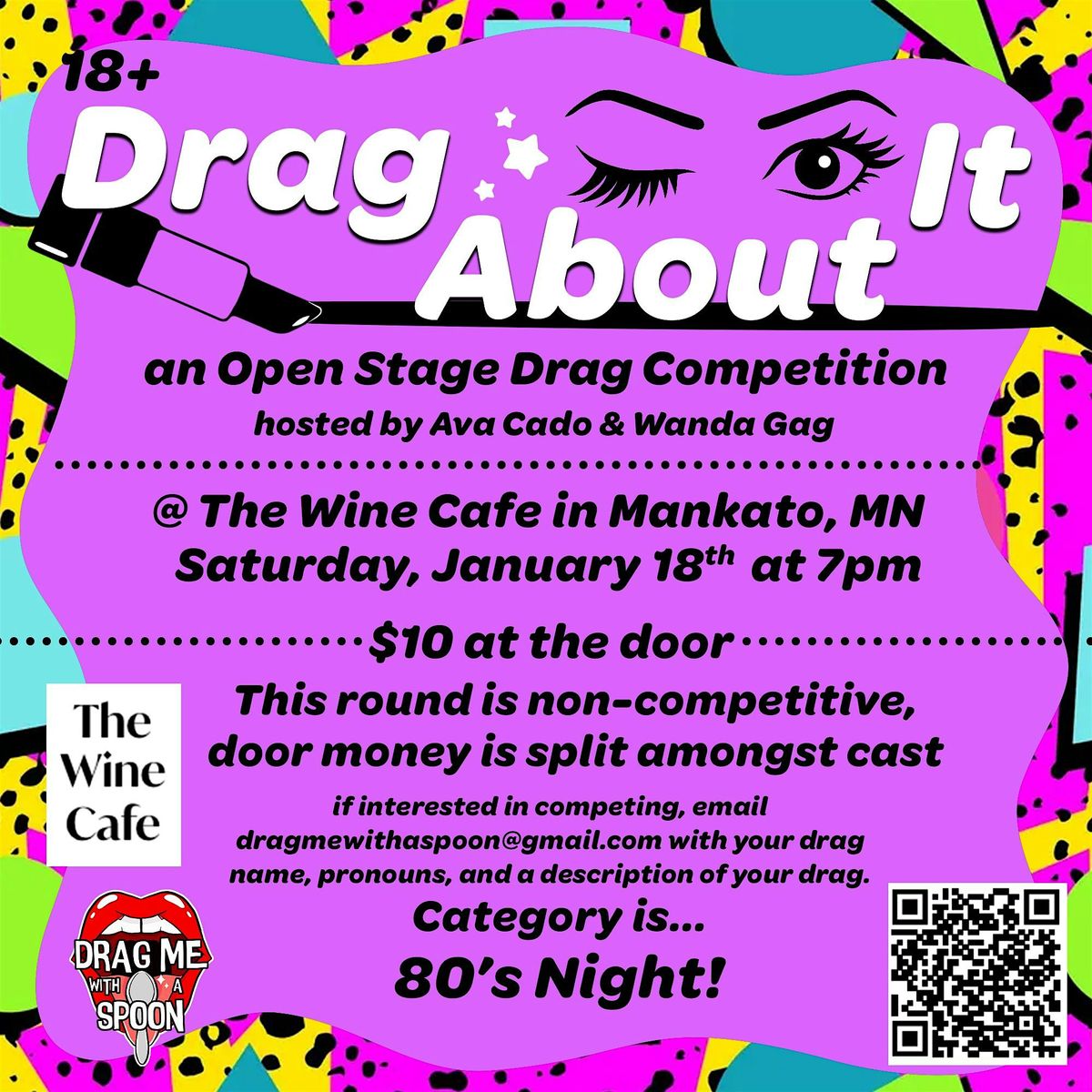 Drag About It: 80's Night