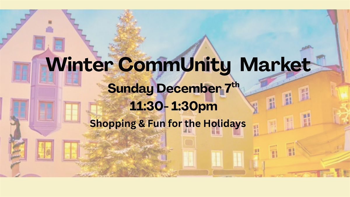 Winter CommUnity Market