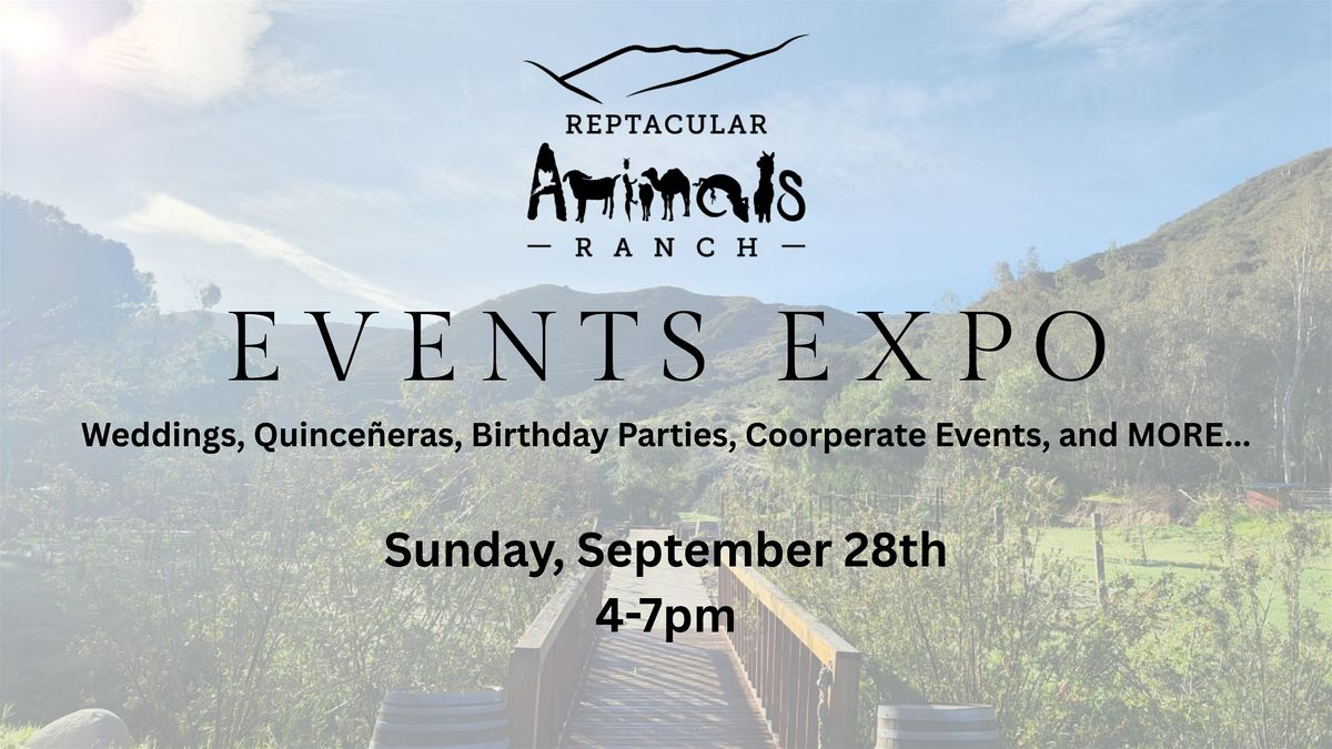 Reptacular Ranch Open House Event Expo