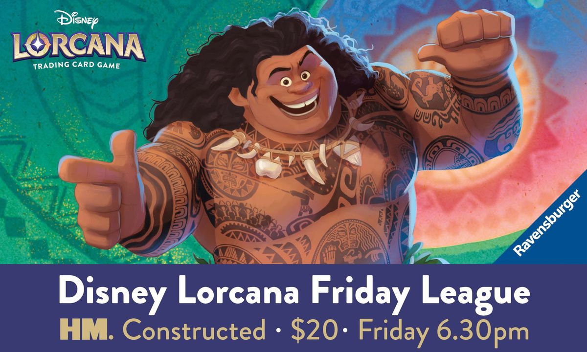 Disney Lorcana Friday Night League