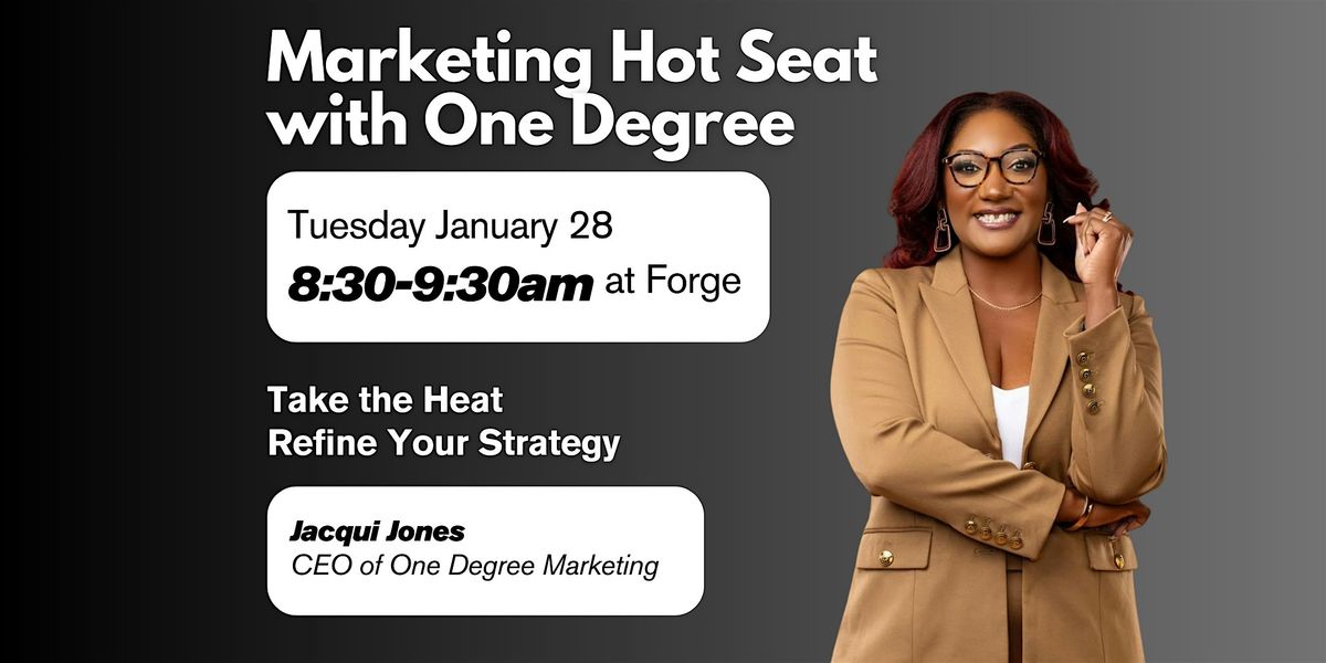 Marketing Hot Seat with One Degree Marketing