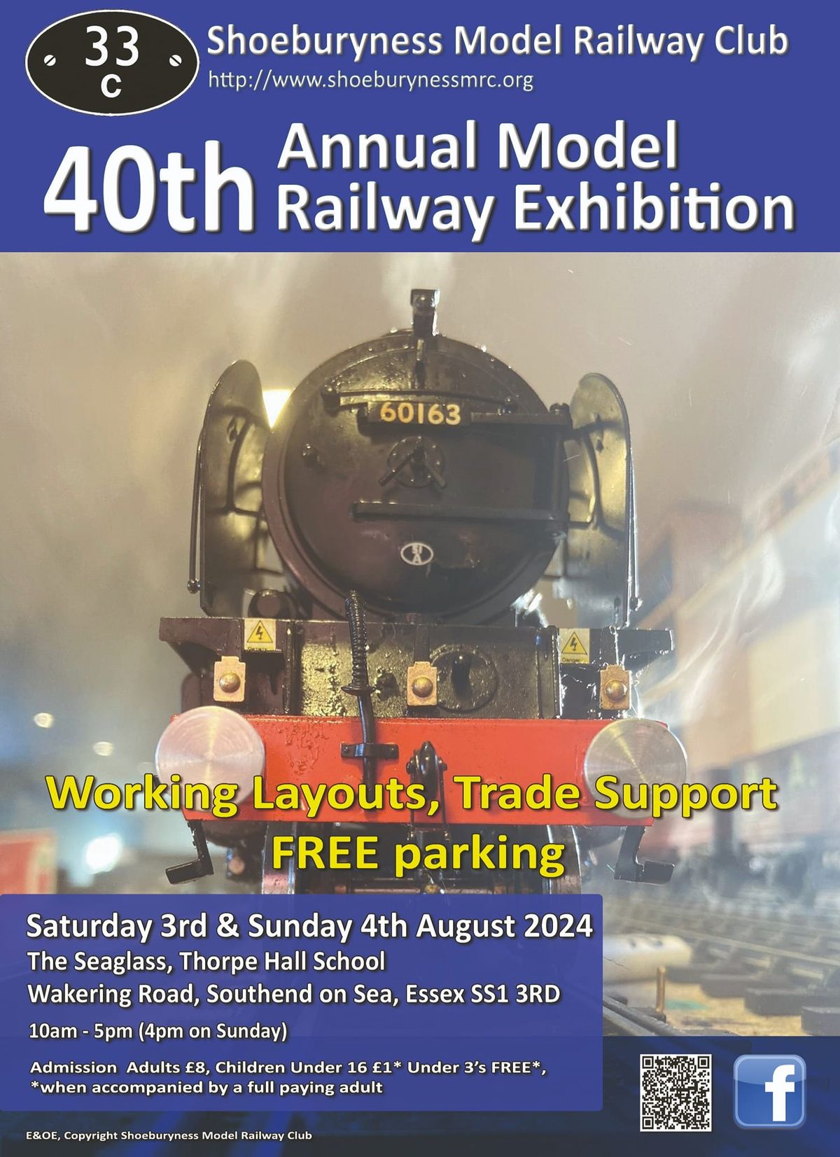 Shoeburyness Model Railway Club 40th Annual Model Railway Exhibition