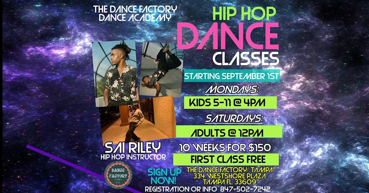 Kids Hip Hop Class at The Dance Factory Tampa Bay!