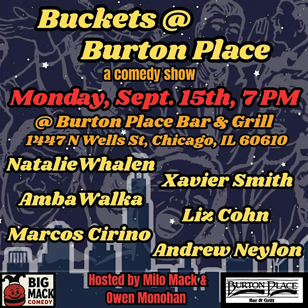 Comedy @ Burton Place Bar & Grill