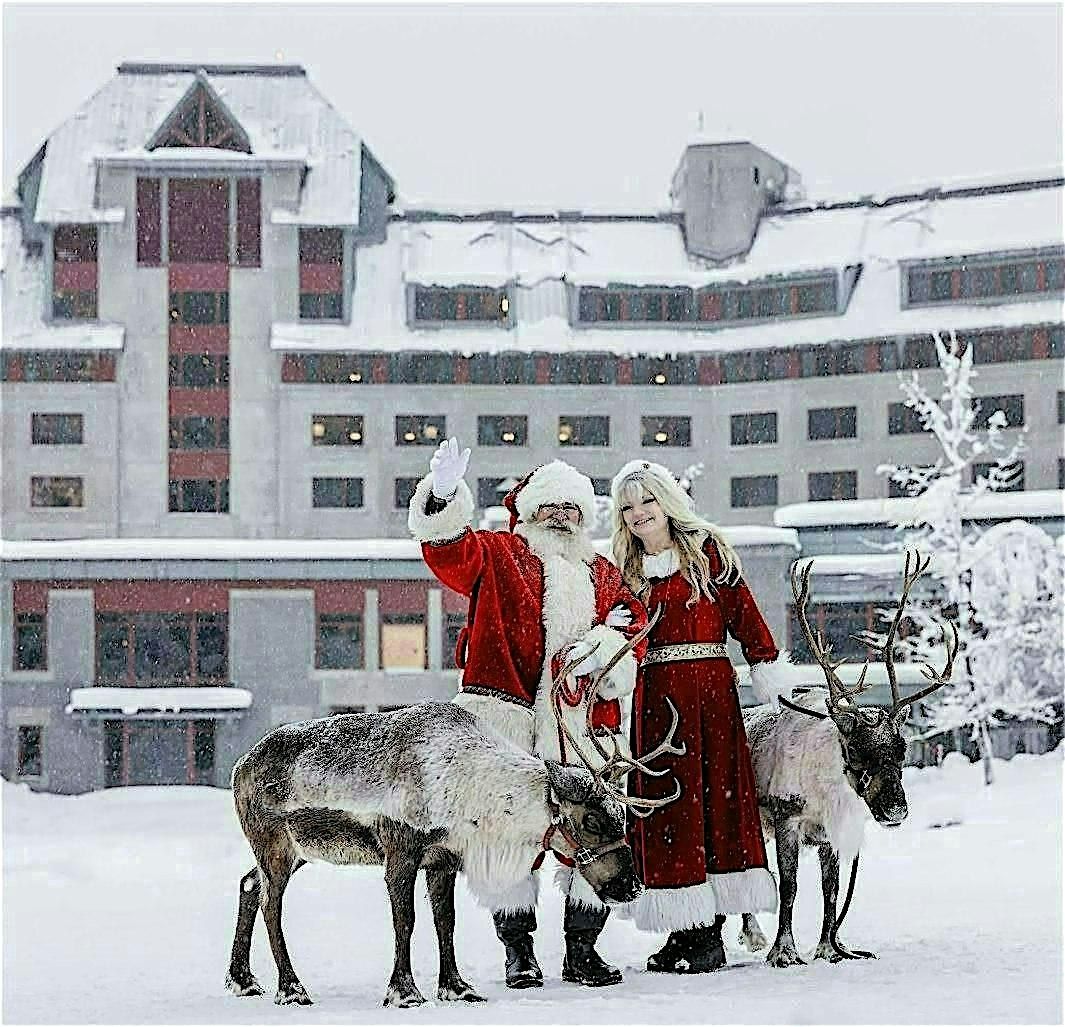 Santa Visits Alyeska