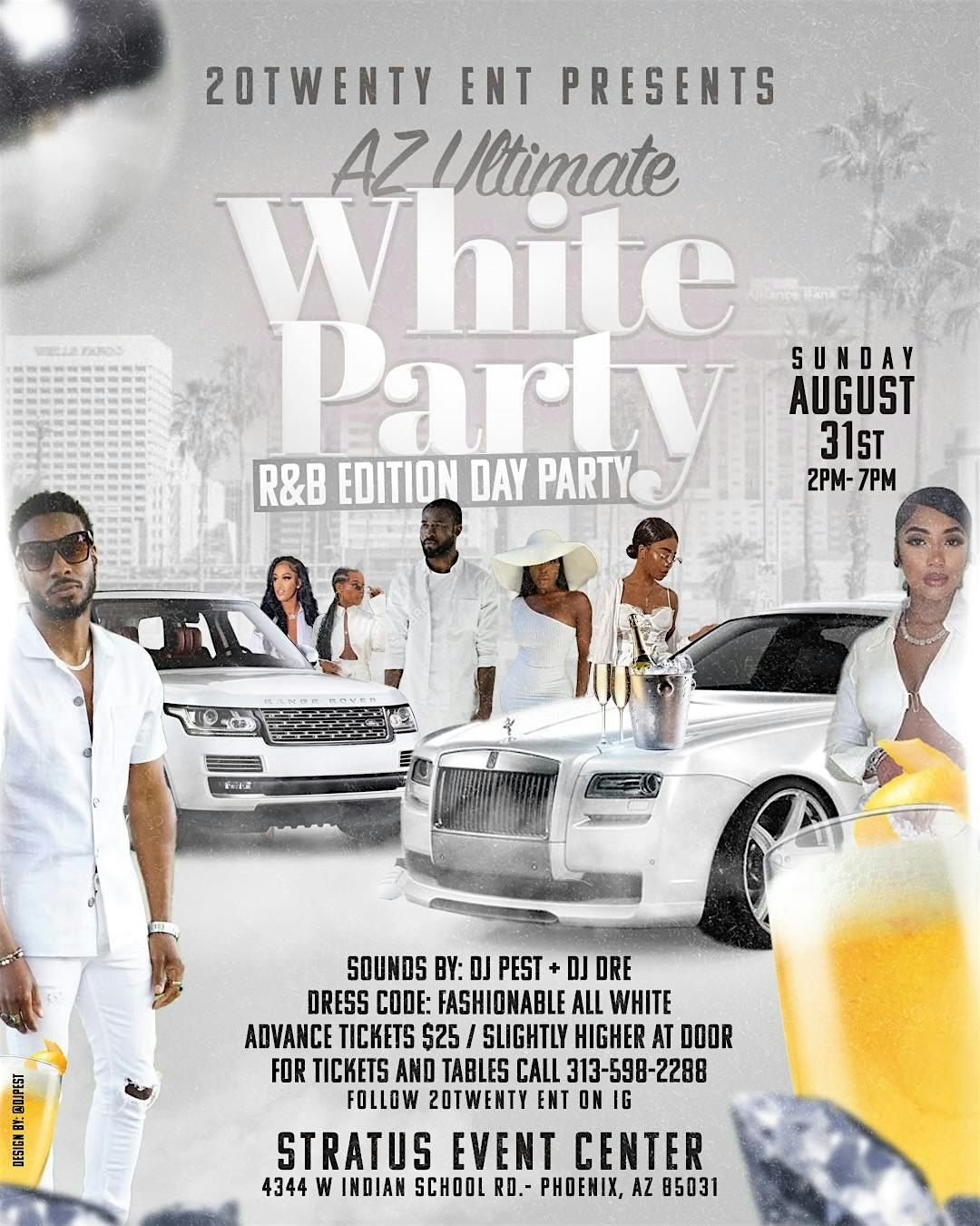 AZ Ultimate White Party (R&B Edition) Day Party
