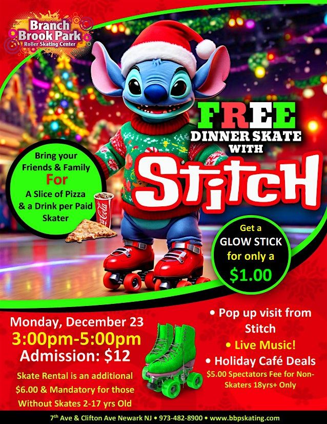 Stitch Holiday Takeover - Meal Deal