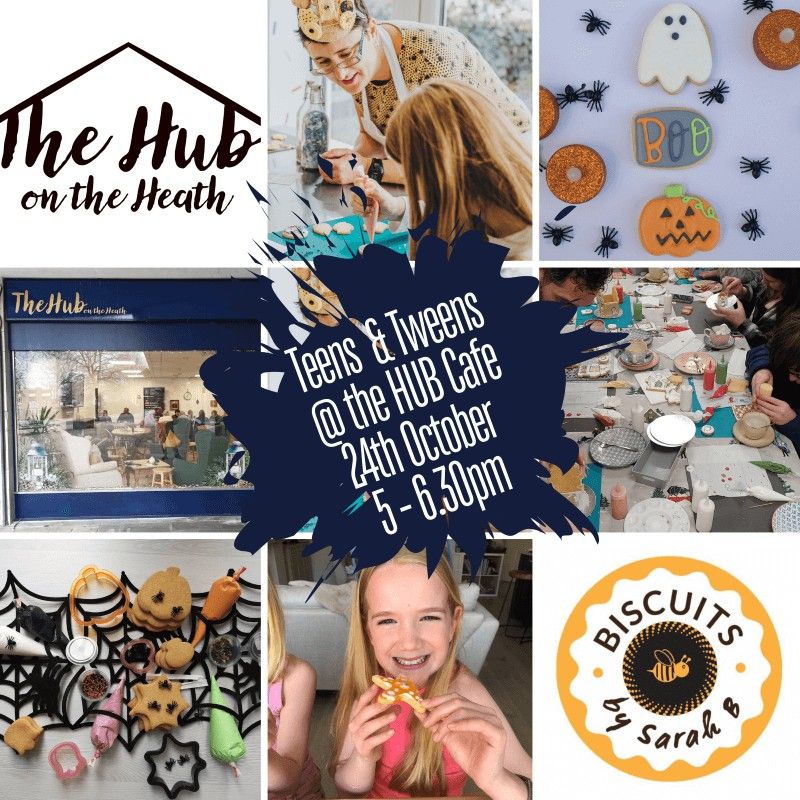 Teens & Tweens Spooky Biscuit Decorating @ the HUB Cafe