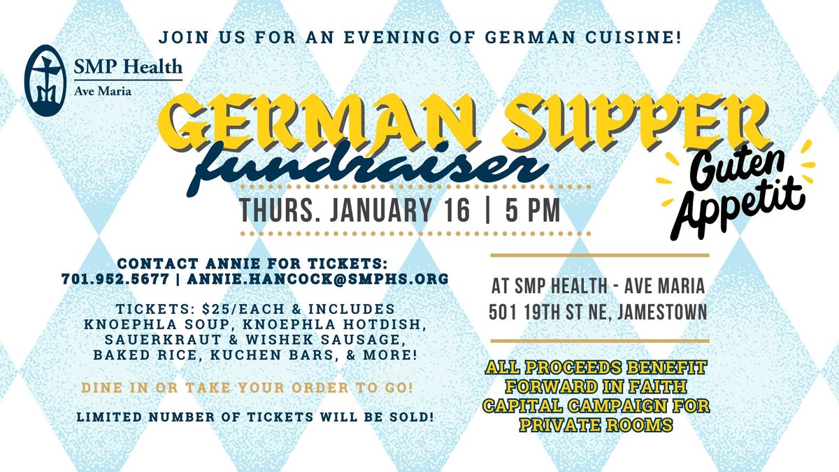 German Supper Fundraiser