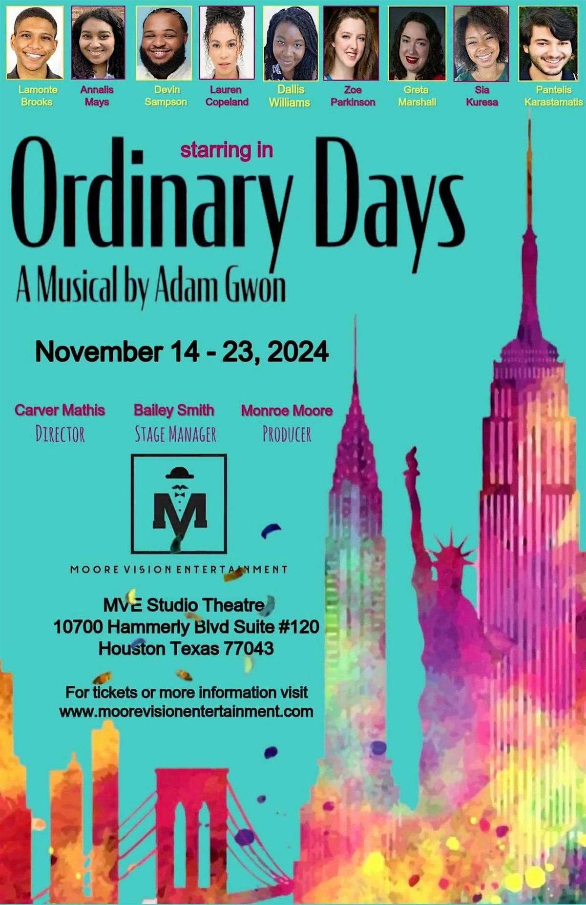 ORDINARY DAYS The Musical