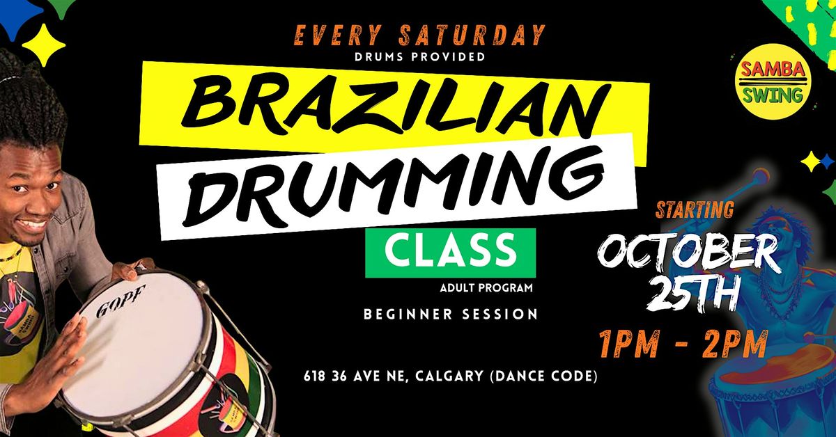 Brazilian Drumming Fun Experience