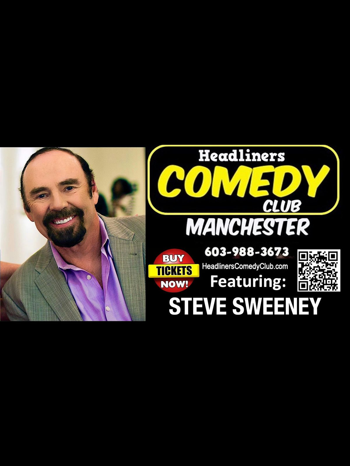 Headliners Comedy Club - Steve Sweeney