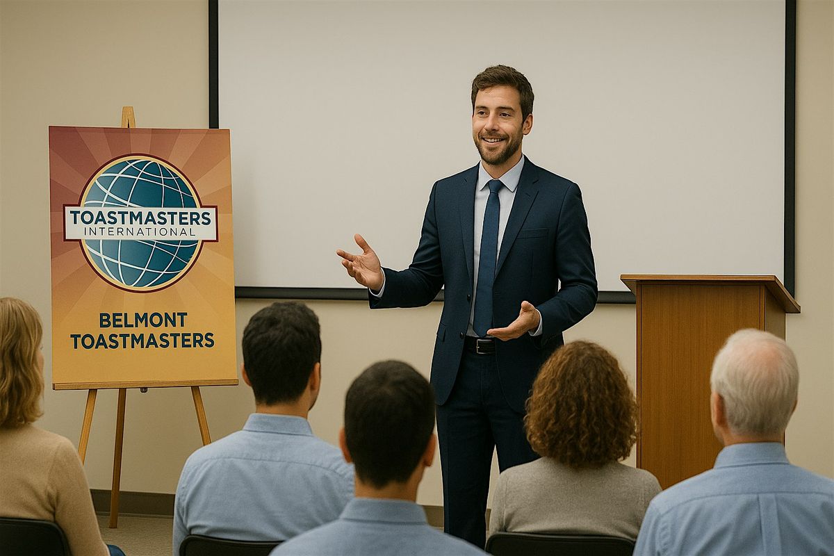 Unlock Your Voice with Belmont Toastmasters!