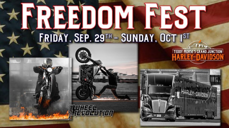 Freedom Fest at Teddy Morse's Grand Junction Harley-Davidson