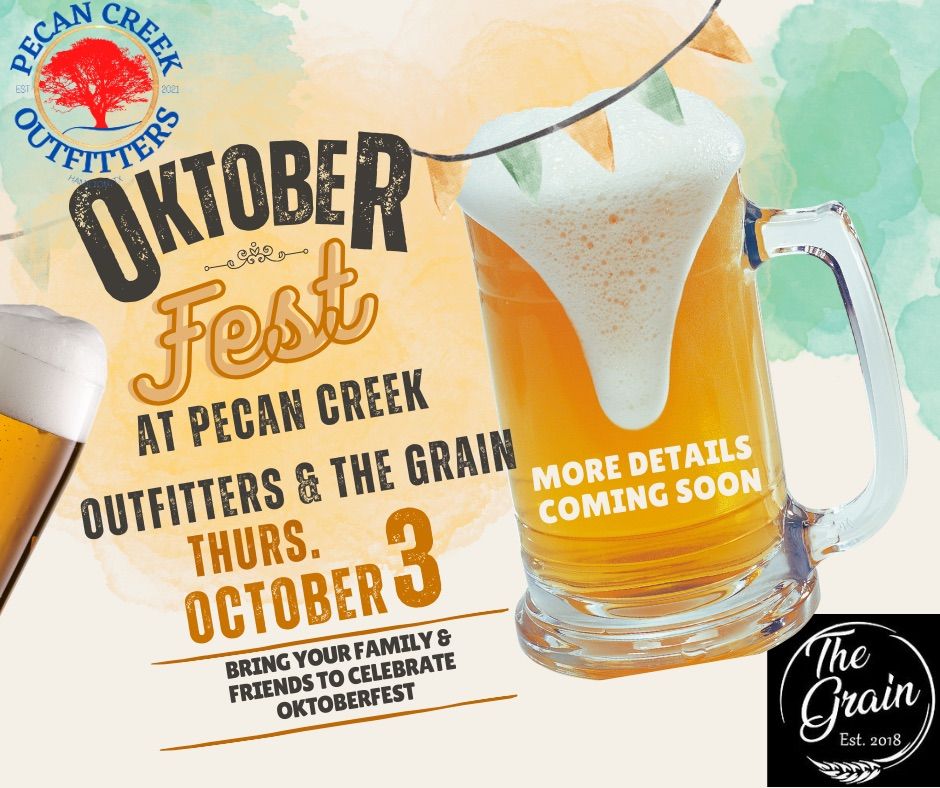 OKTOBERFEST?? at PCO & The Grain! 