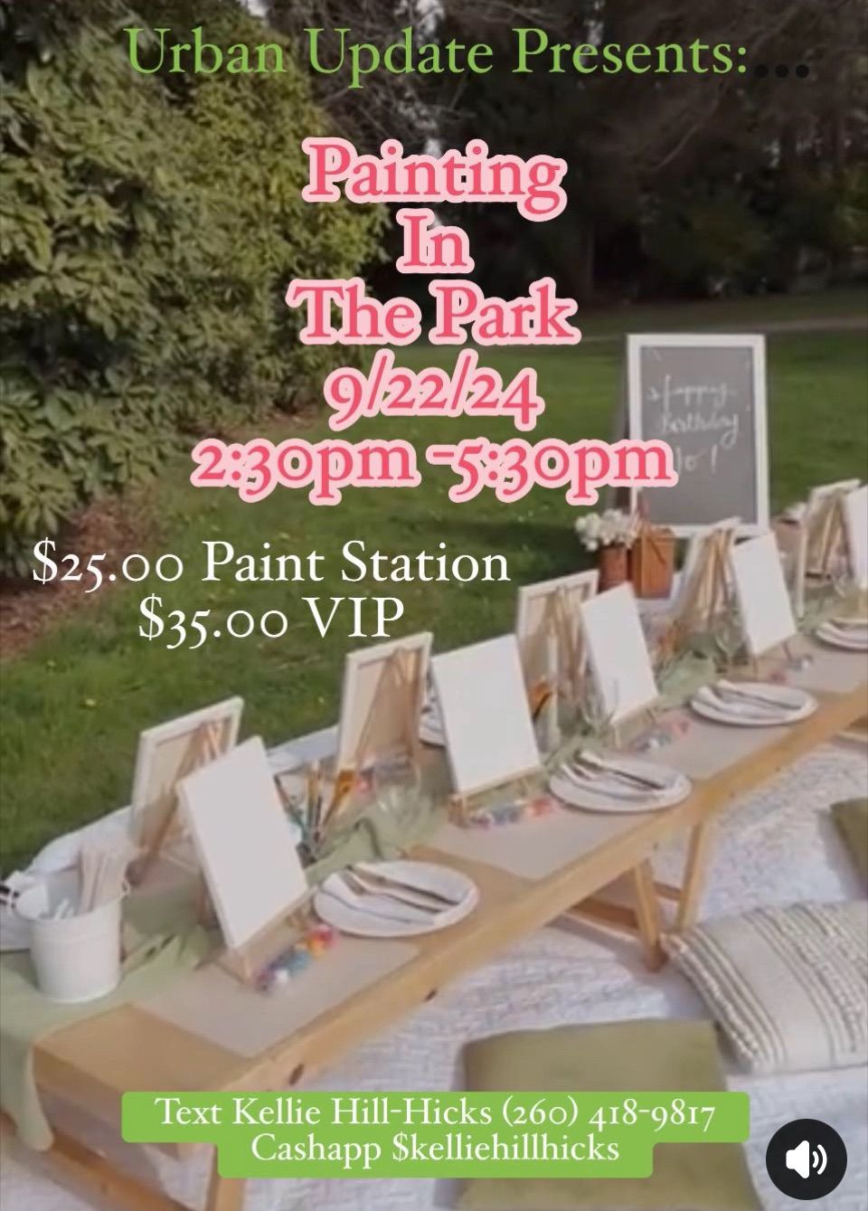 Urban Update Presents: Painting in the Park