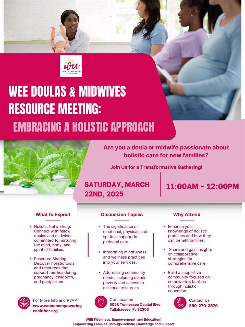 WEE Doulas & Midwives Resource Meeting \u2013 Embracing a Holistic Approach