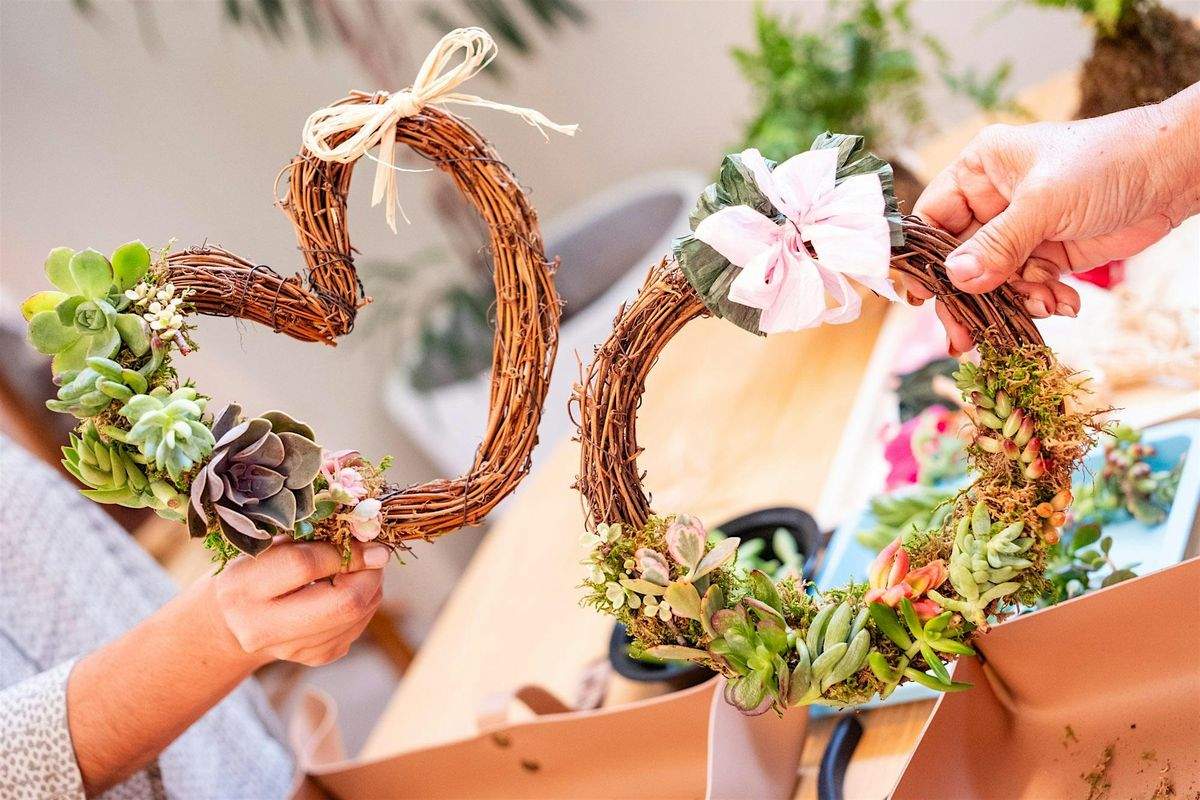 Unlock the Secrets of Succulent Wreath Making: A Fun and Creative Workshop