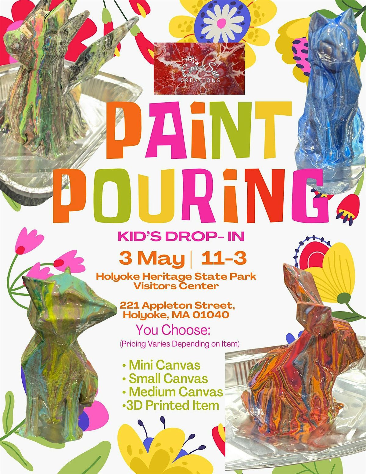 Paint Pouring Kid's Drop-In