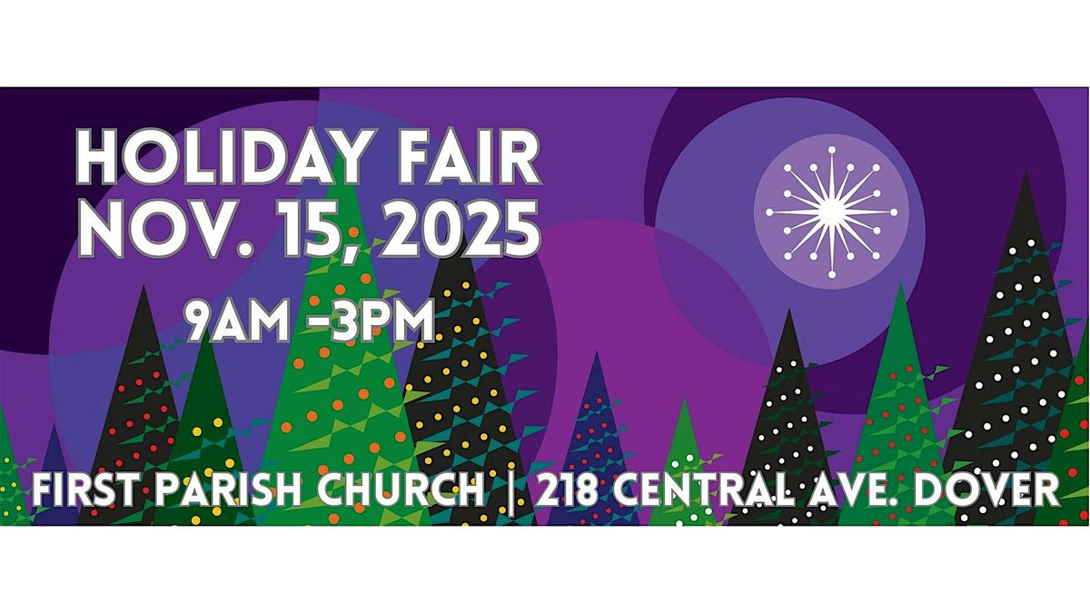 Annual Holiday Fair at First Parish Church