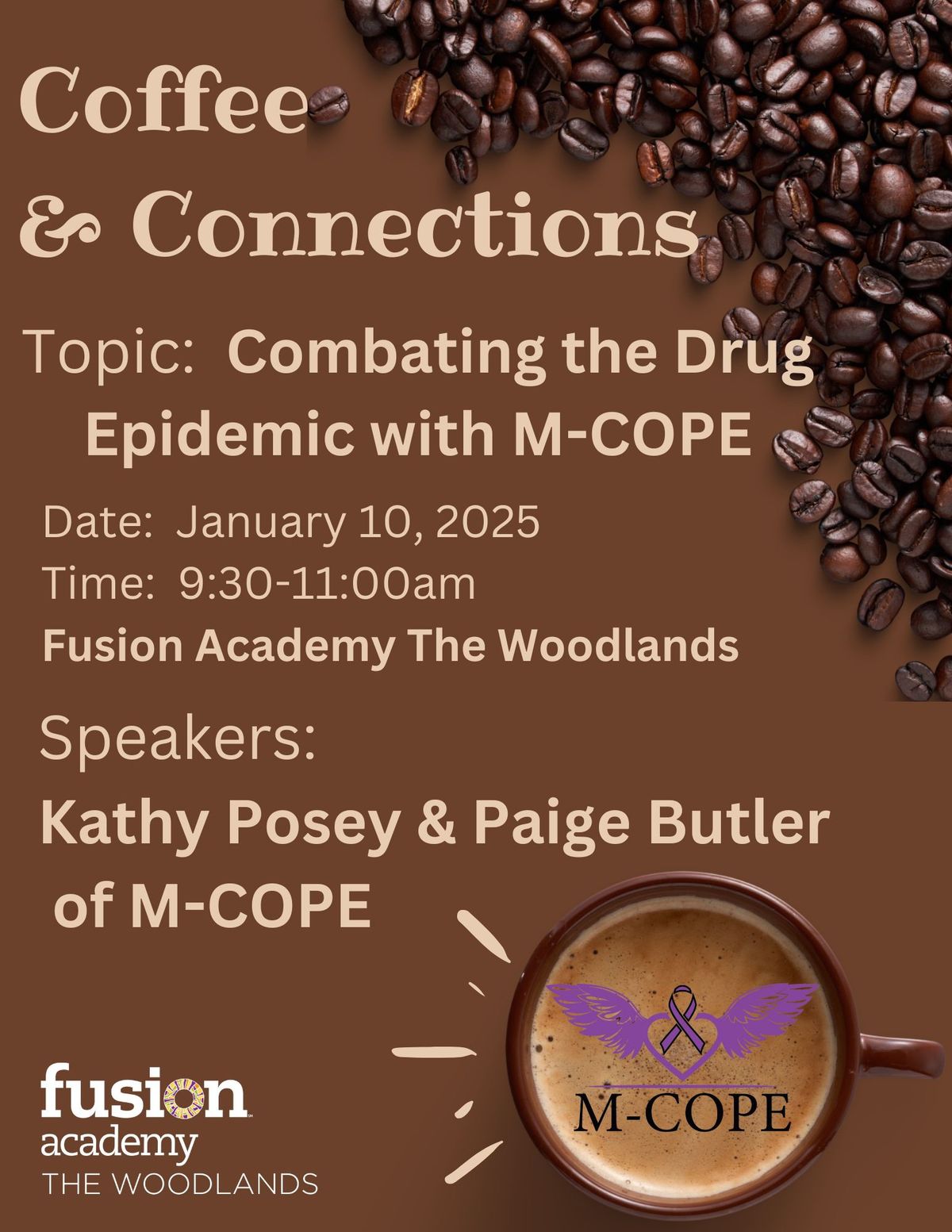 Coffee & Connections: Combating the Drug Epidemic with M-COPE