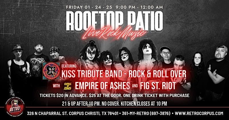 KISS Tribute Band - Rock & Roll Over with Empire of Ashes & Fig St. Riot