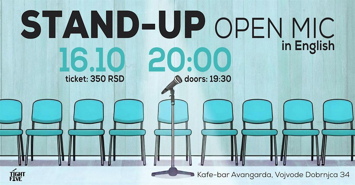Stand-up open mic