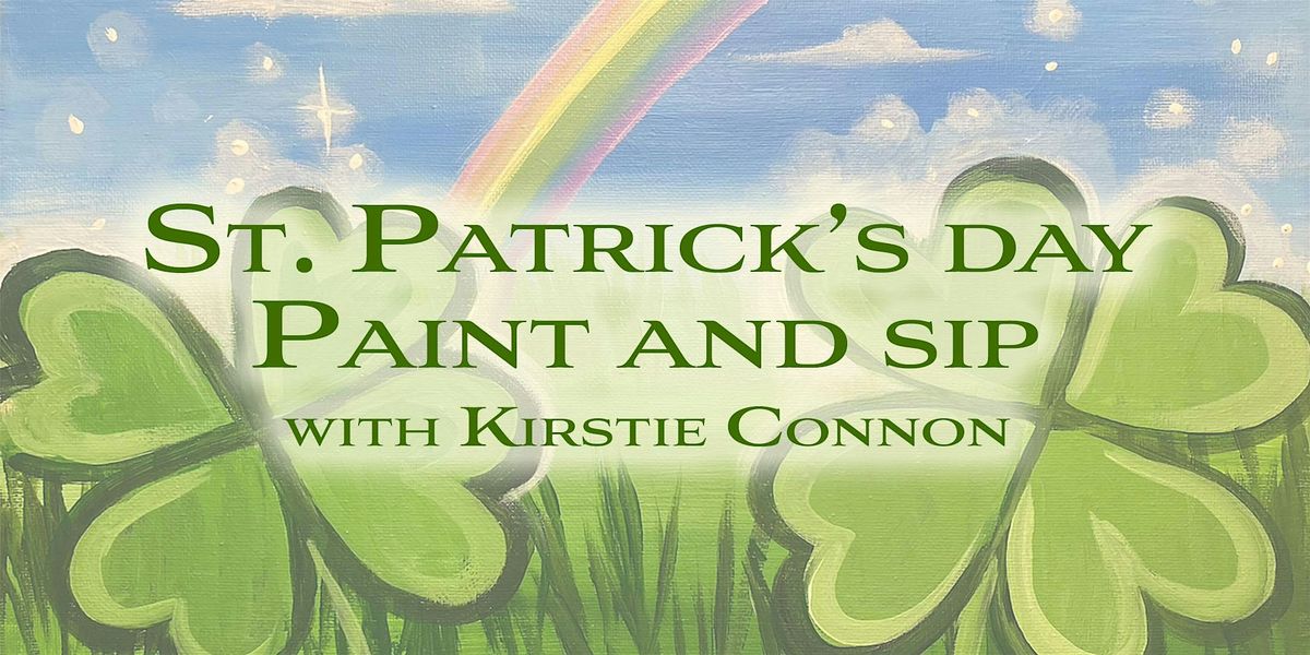 St. Patrick's Day Paint and Sip