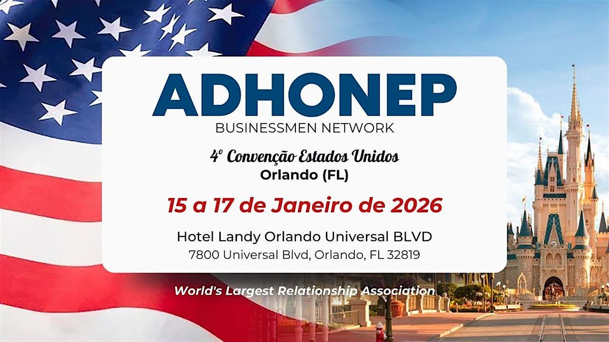 ADHONEP Convention in Orlando