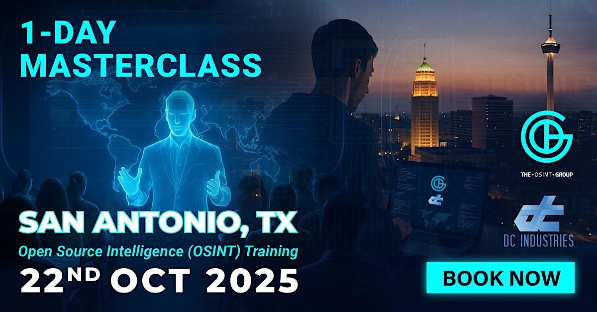 The OSINT Group Masterclass