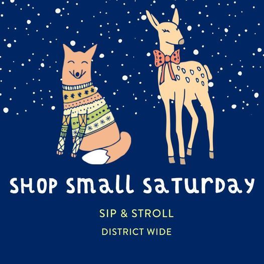 Shop Small Sip and Stroll
