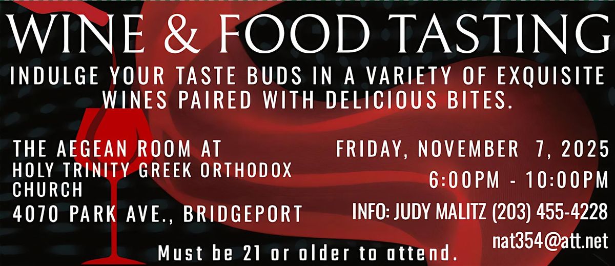 Wine and Food Tasting