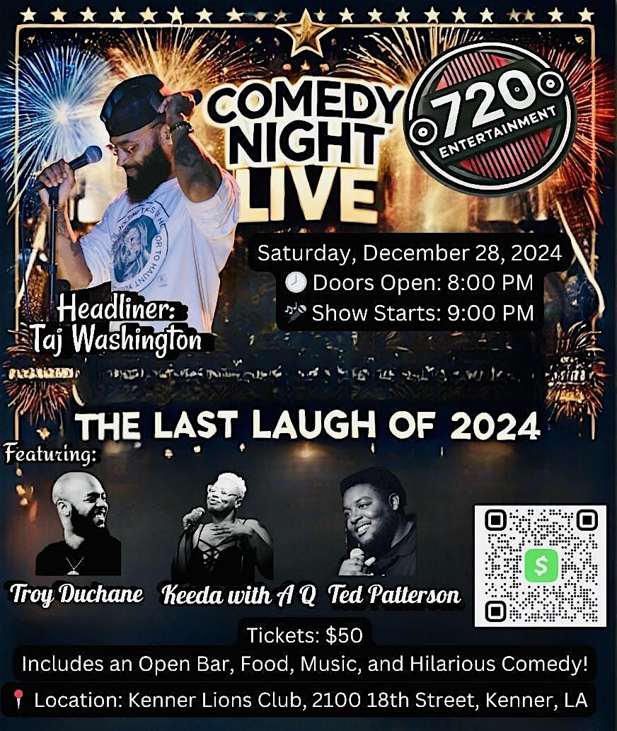 Comedy Night Live! The Last Laugh of 2024