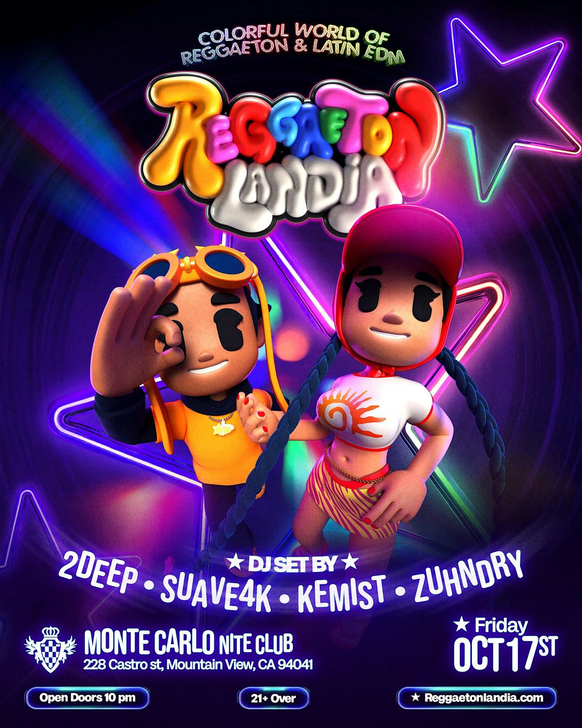 Reggaetonlandia, Mountain View (21+)