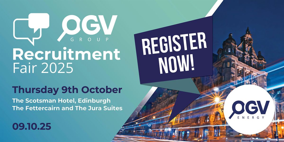 OGV Group Recruitment Fair Edinburgh