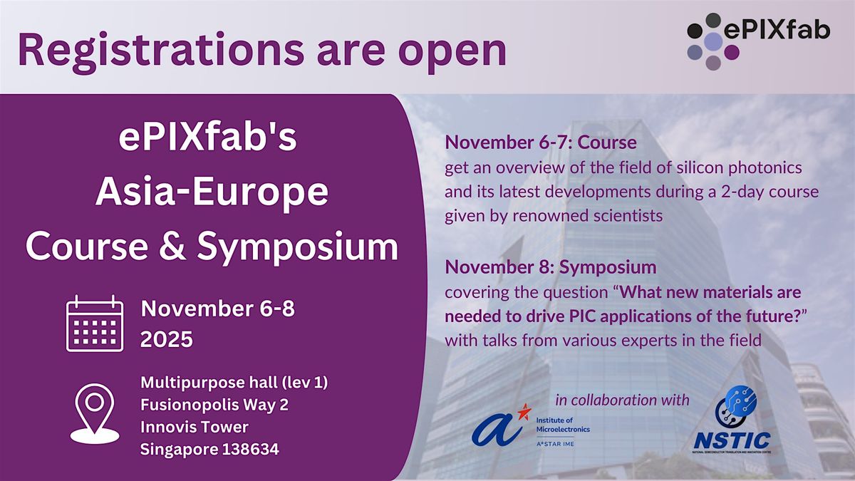 ePIXfab's Asia-Europe Symposium