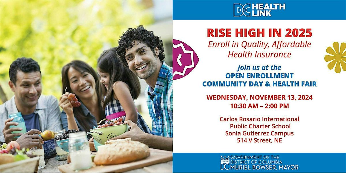 DC Health Link Open Enrollment Community Day & Health Fair