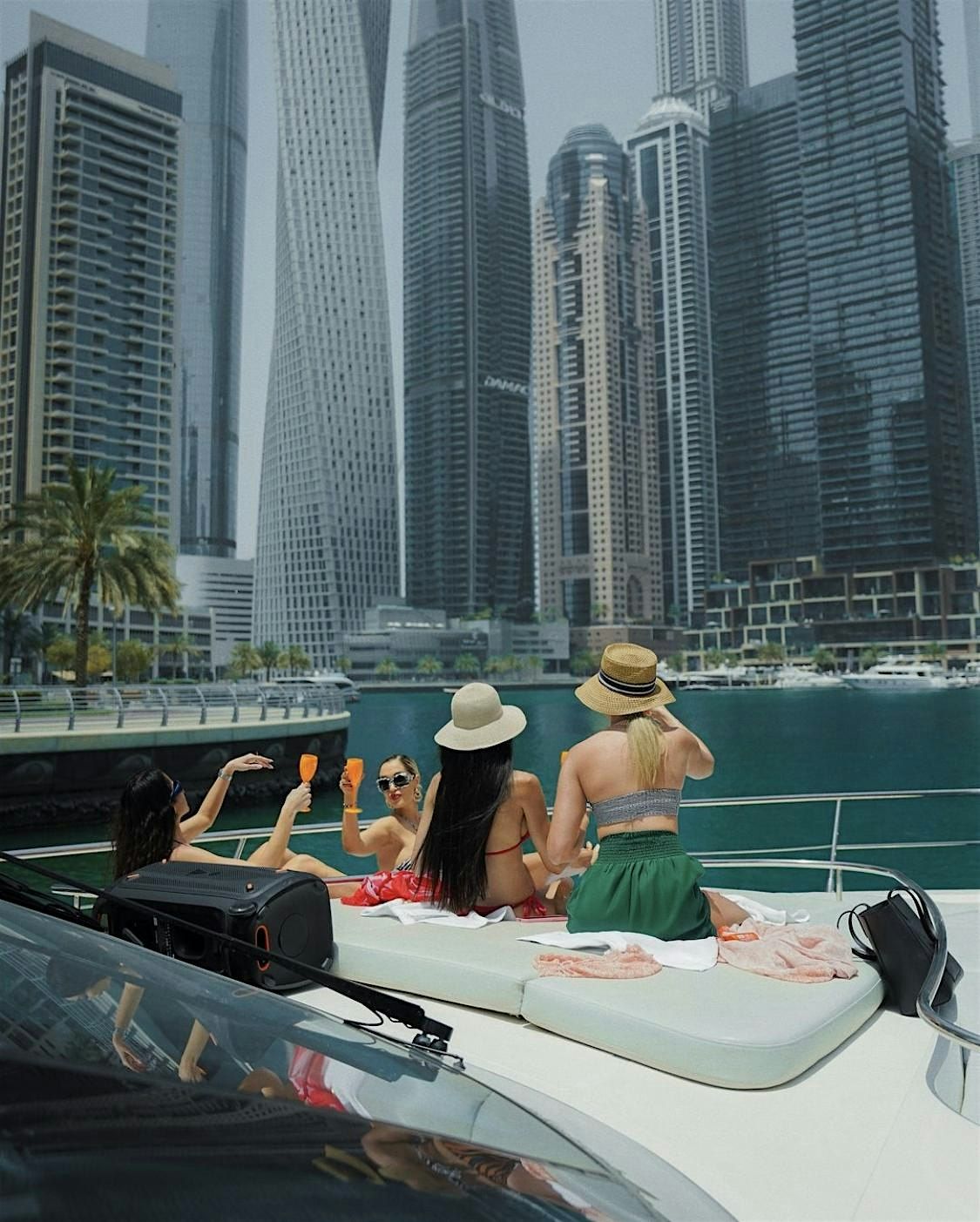 Dubai Marina Yacht Tour with Breakfast\/BBQ  & Drinks