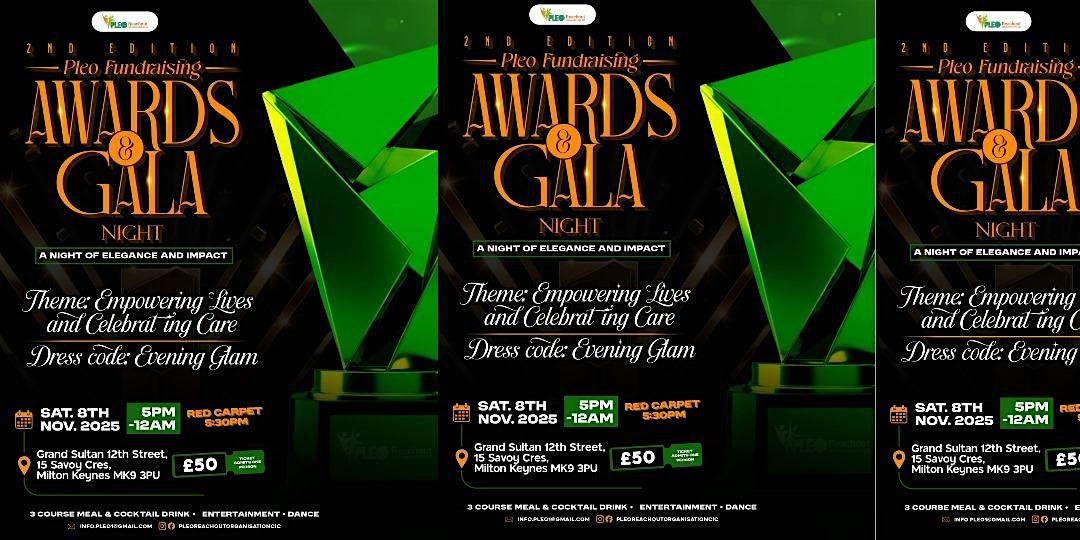 Pleo Fundraising Awards and Gala Night '2nd Edition '