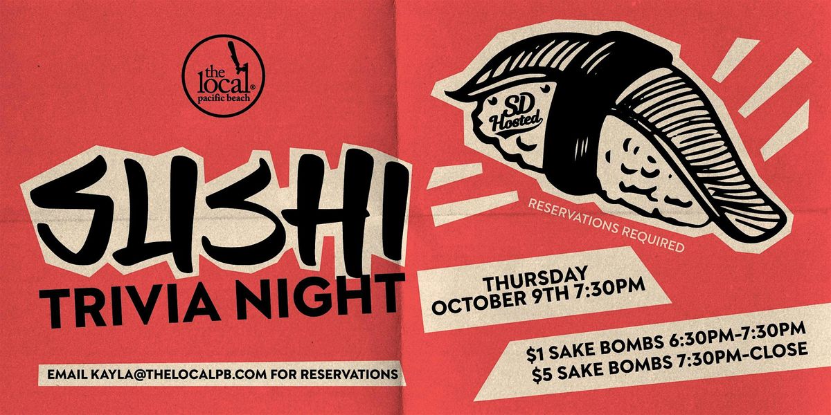 Sushi Twisted Trivia