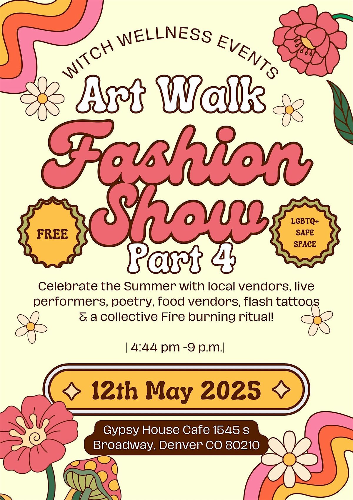 Summer Fashion Show + Open Market