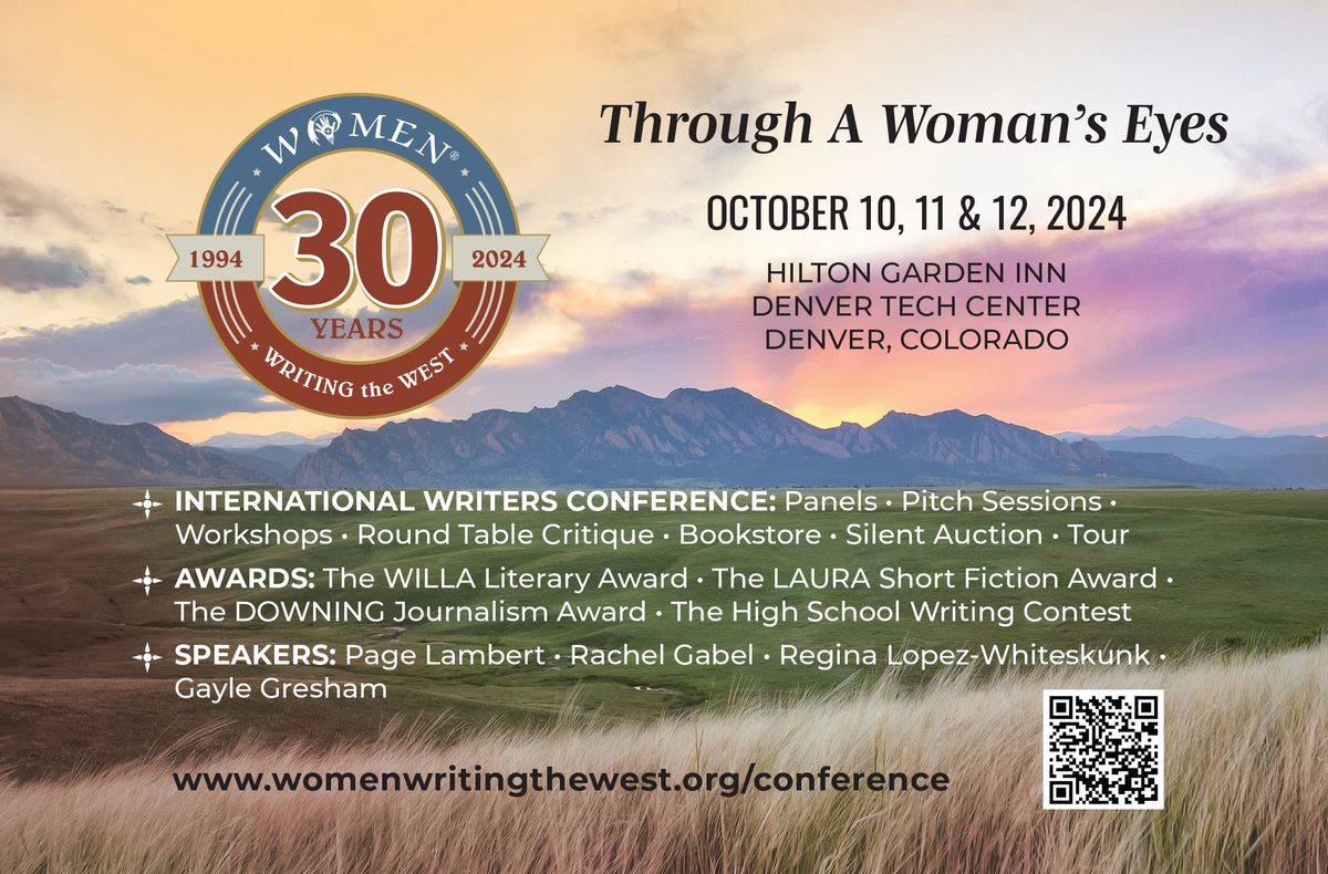 30th Anniversary Women Writing the West Conference