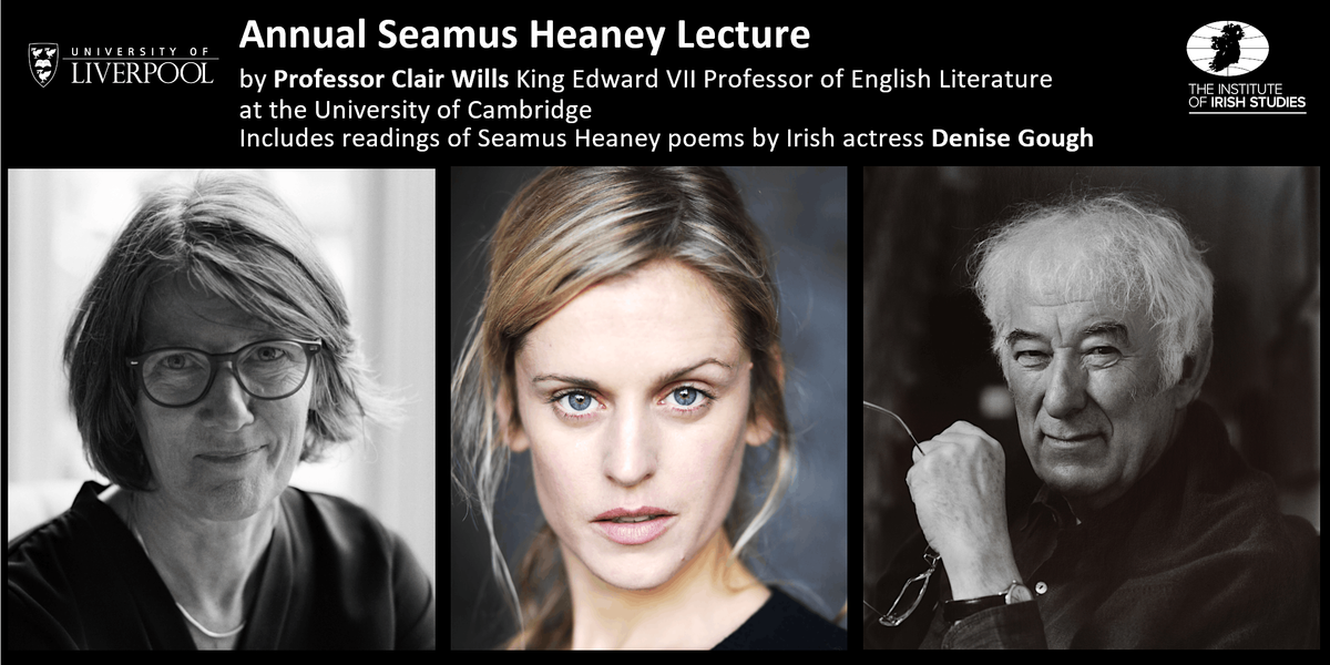 Seamus Heaney Lecture: \u2018A cobble thrown a hundred years ago' by Clair Wills