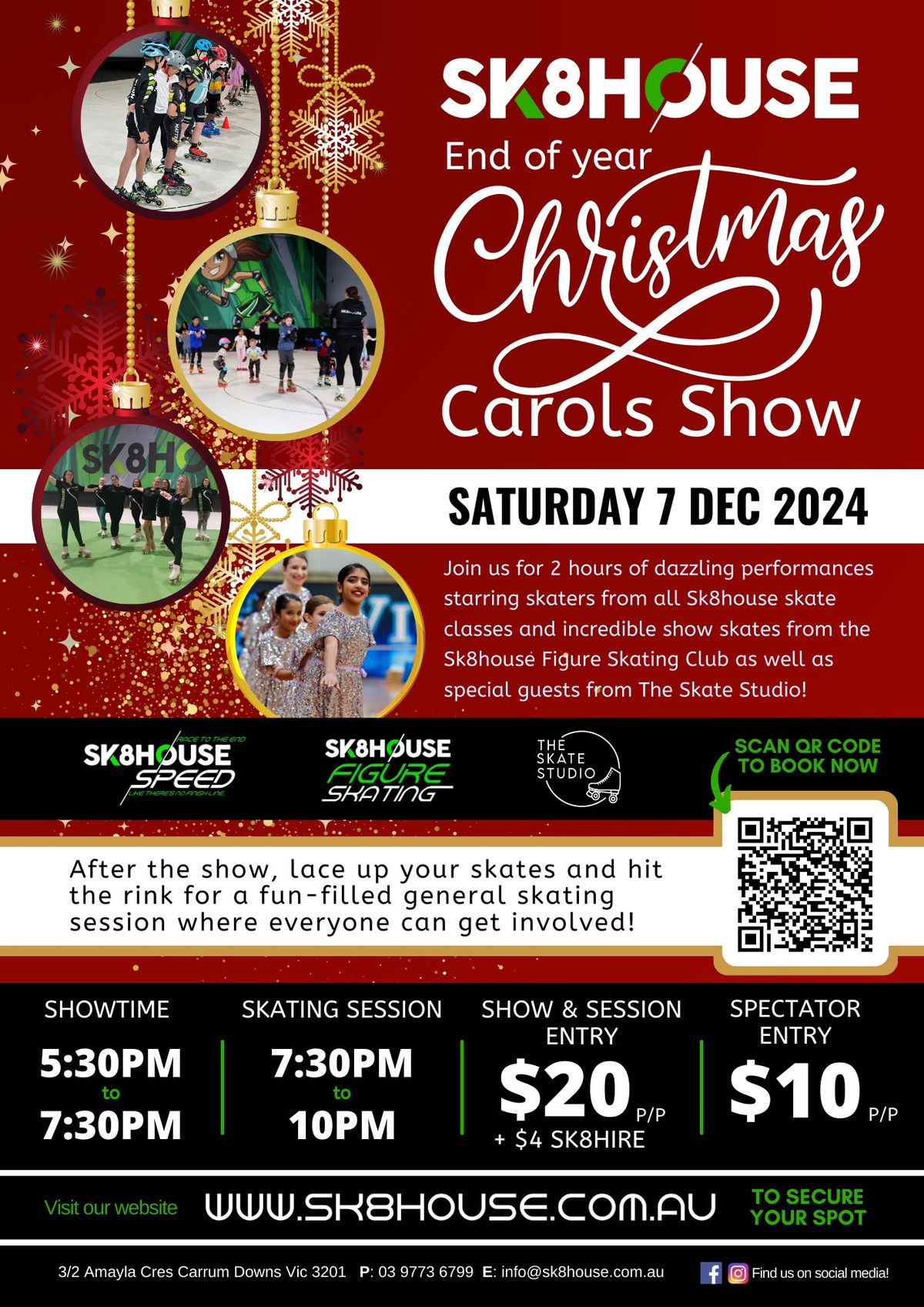 Sk8house Christmas Carols Show 