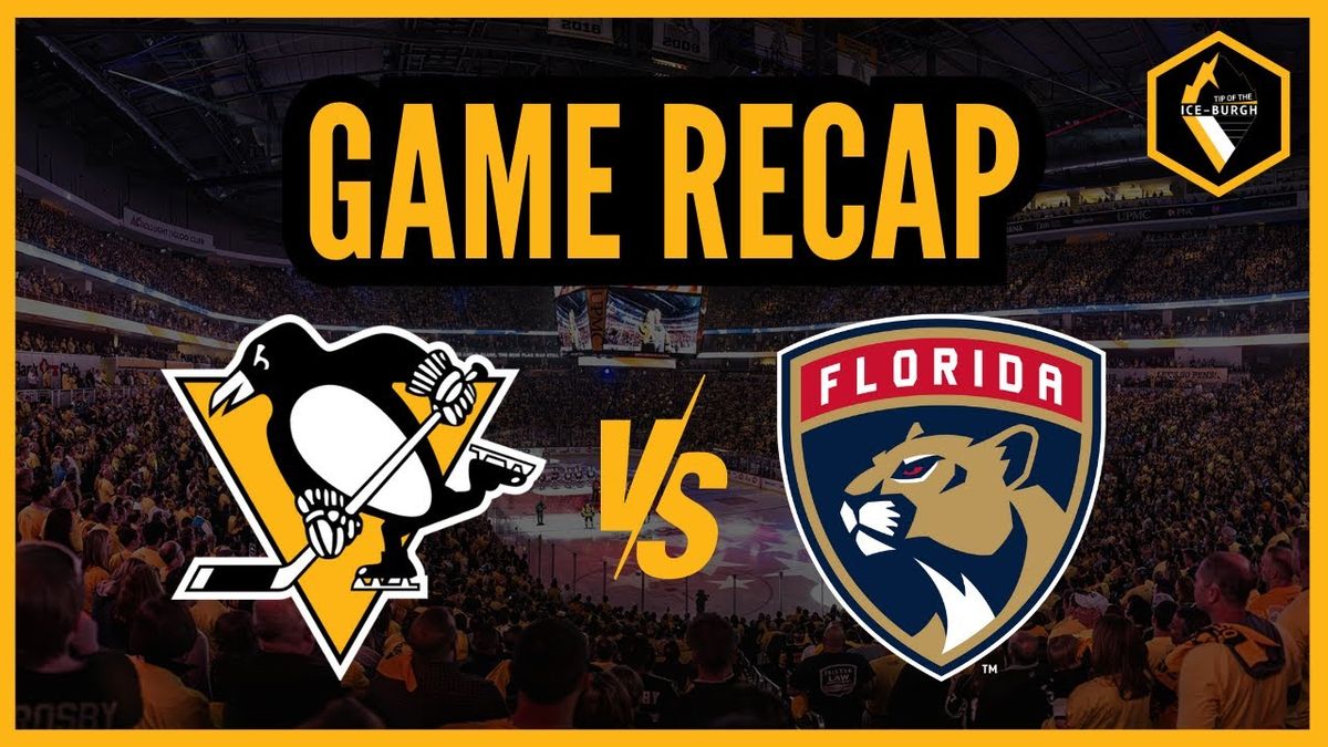 Pittsburgh Penguins at Florida Panthers Tickets